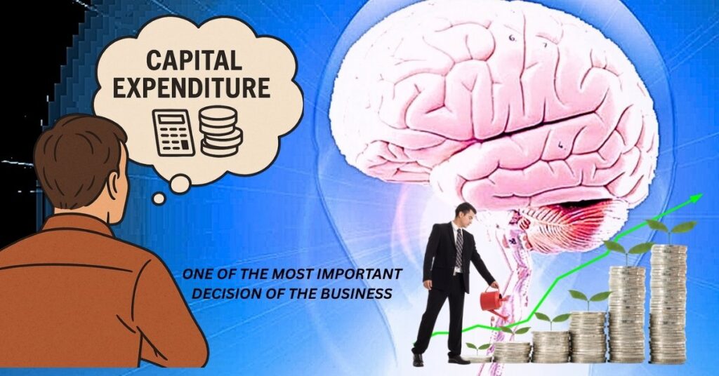 BEHIND ANY BUSINESS SUCCESS, THERE IS A EFFICIENT UTILIZATION OF CAPITAL EXPENDITURE 