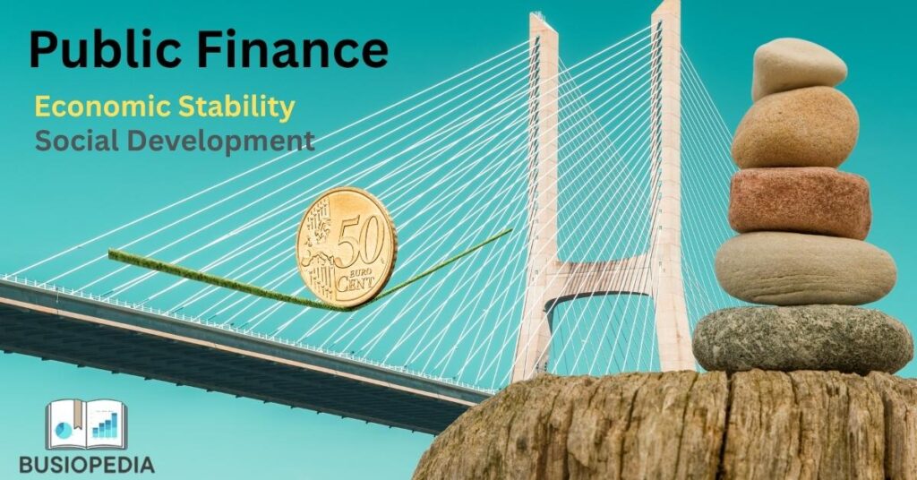 Utilization of government revenue and expenditure to achieve economic stability and public welfare.