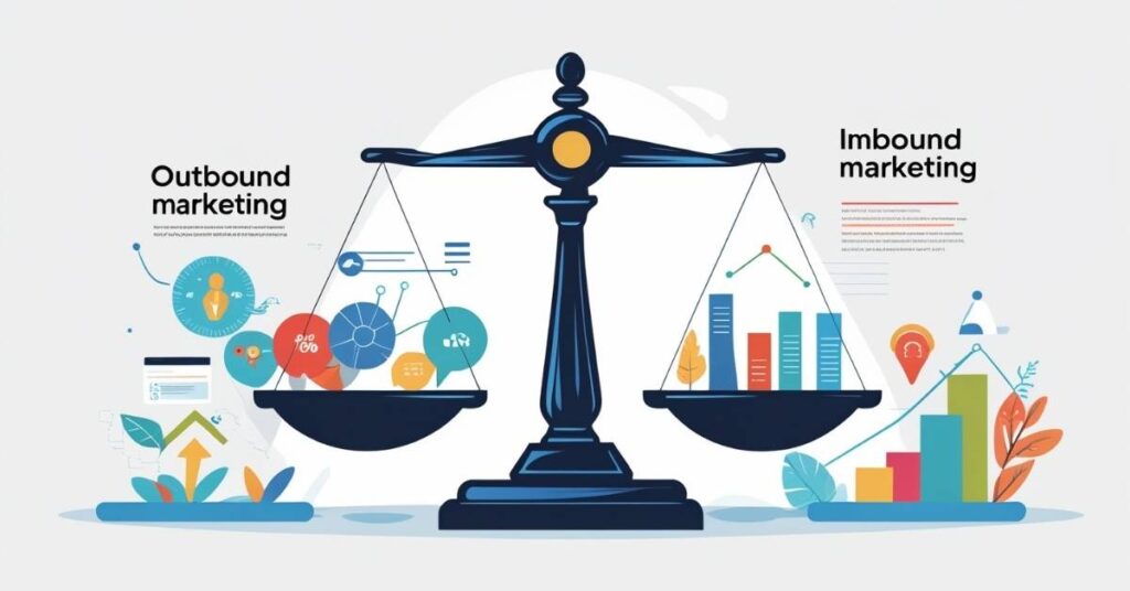 pros and cons of inbound and outbound marketing