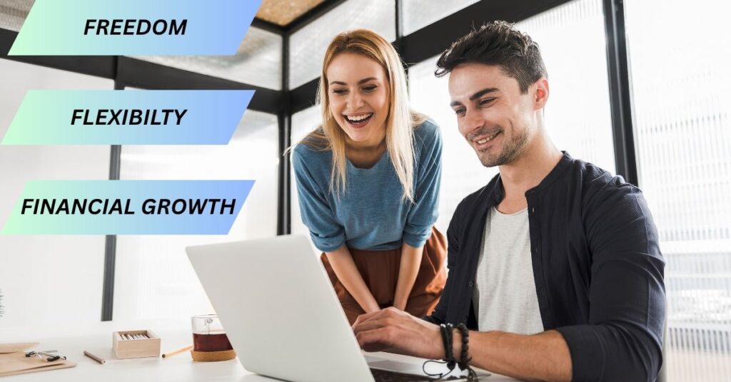 Mentioning the benefits of remote payroll jobs.