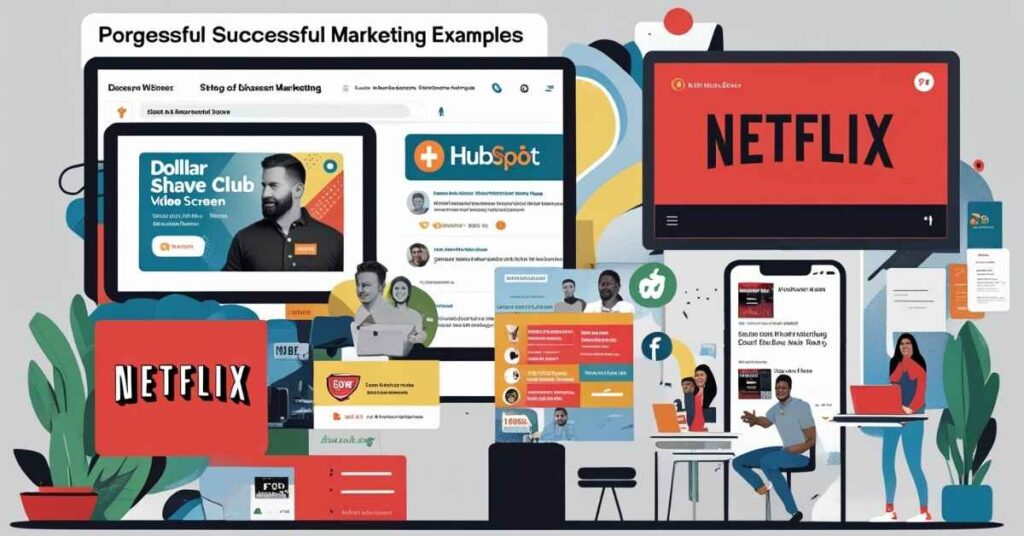 real life examples of inbound and outbound marketing